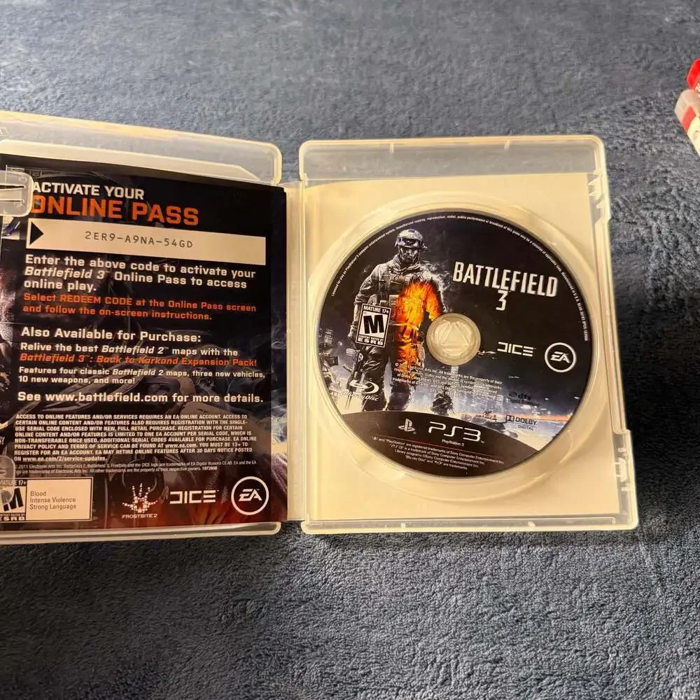 Battlefield 3 (Sony PlayStation 3, 2011) CIB Complete PS3 Black Label Video Game
